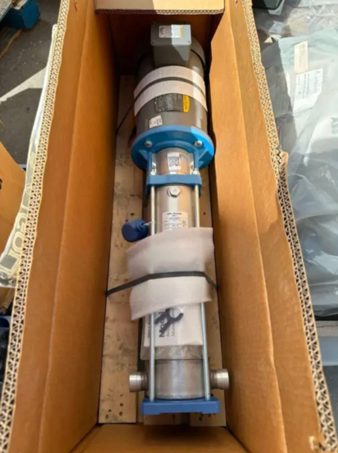 New - Goulds SSV Vertical Multistage Pump 5HP w/ Baldor Motor - 1SVD1.5Q0VIC.