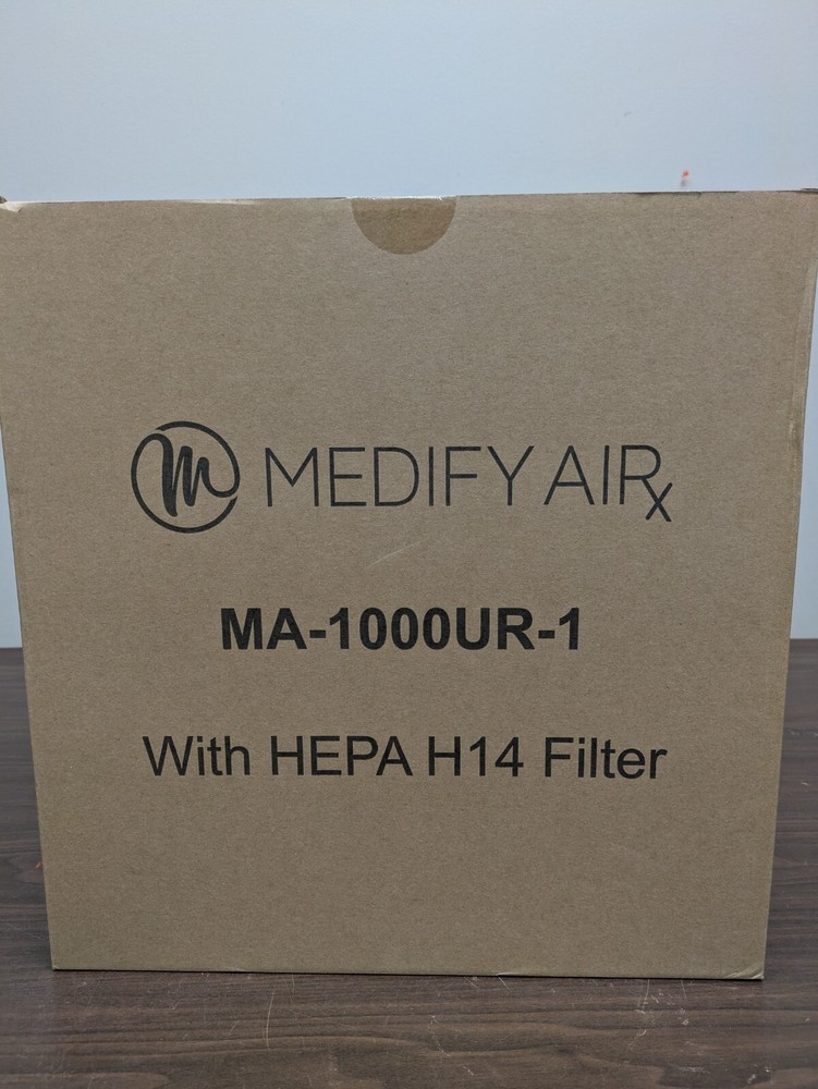 4 Pack Genuine Medify MA-1000UR-1 HEPA H14 Replacement Air Purifier Filters