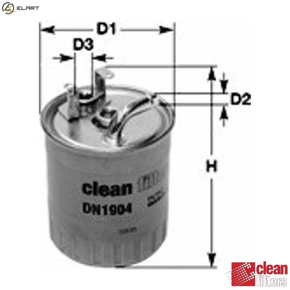 FUEL FILTER DN1921 FOR MERCEDES-BENZ V-CLASS VITO/Van/Bus VANEO SPRINTER/3-t