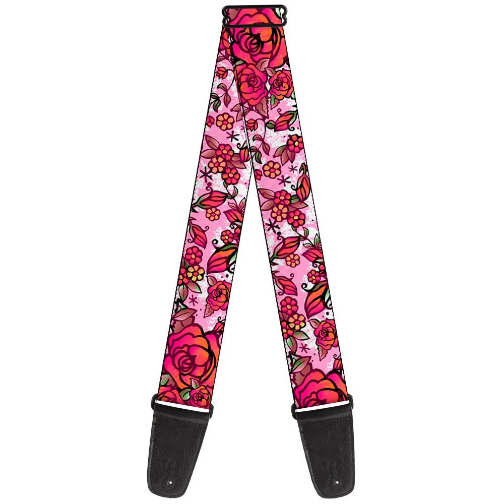 Guitar Strap - Born To Blossom Close-Up White ACC NEWAnother great item from Rarewaves USA | Free delivery!