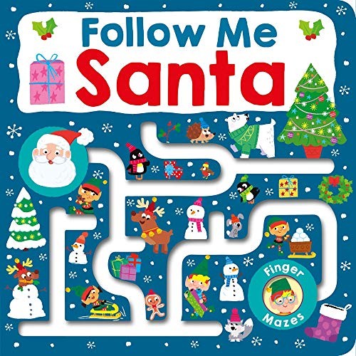Follow Me Santa by Priddy, Roger Hardback Book The Fast Free ShippingFREE US DELIVERY | ISBN: 1783417374 | Quality Books