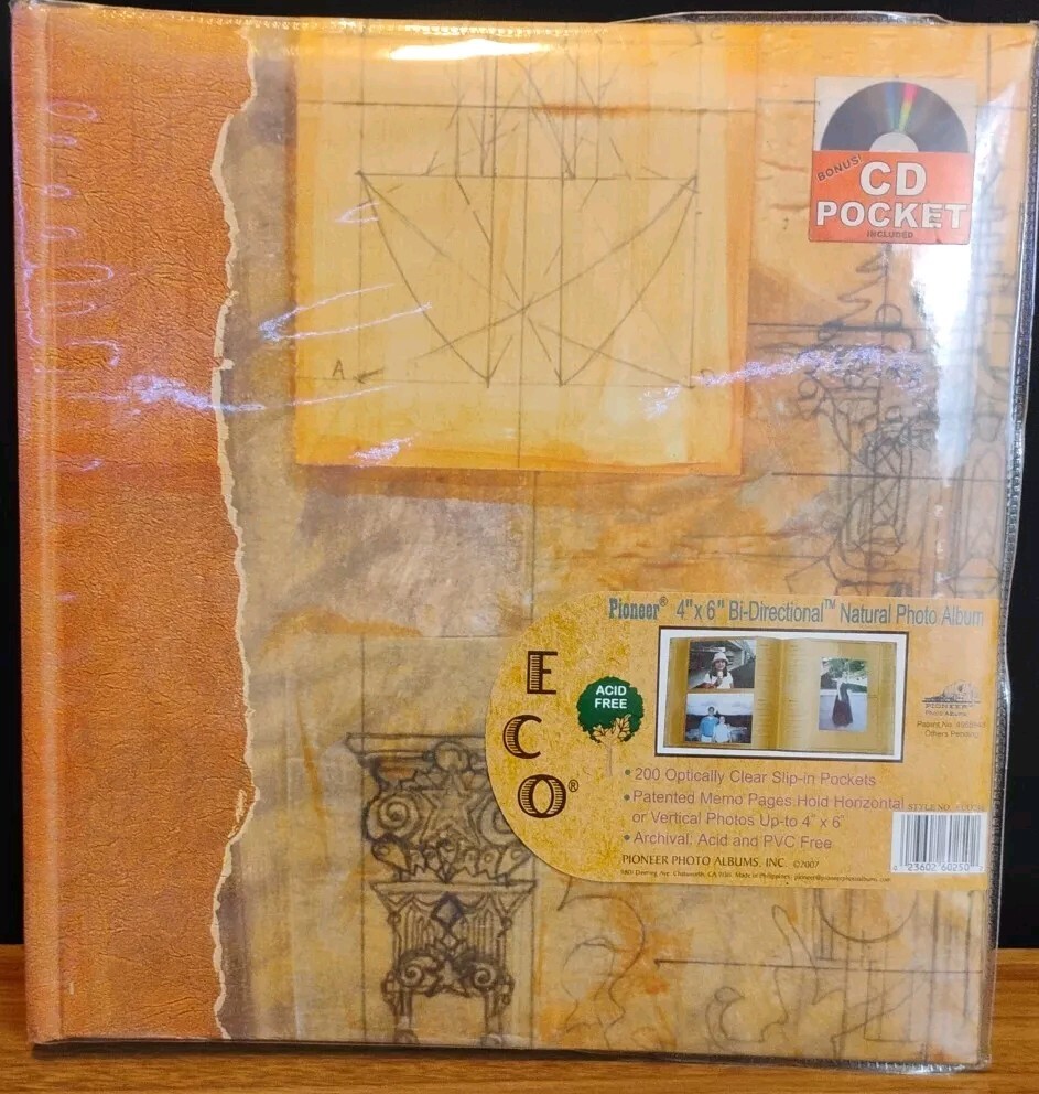 PIONEER Natural Photo Album ECO ACID FREE 4