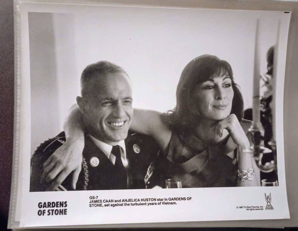 1987 Gardens of Stone James Caan Anjelica Huston movie 8x10 Glossy Press Photo