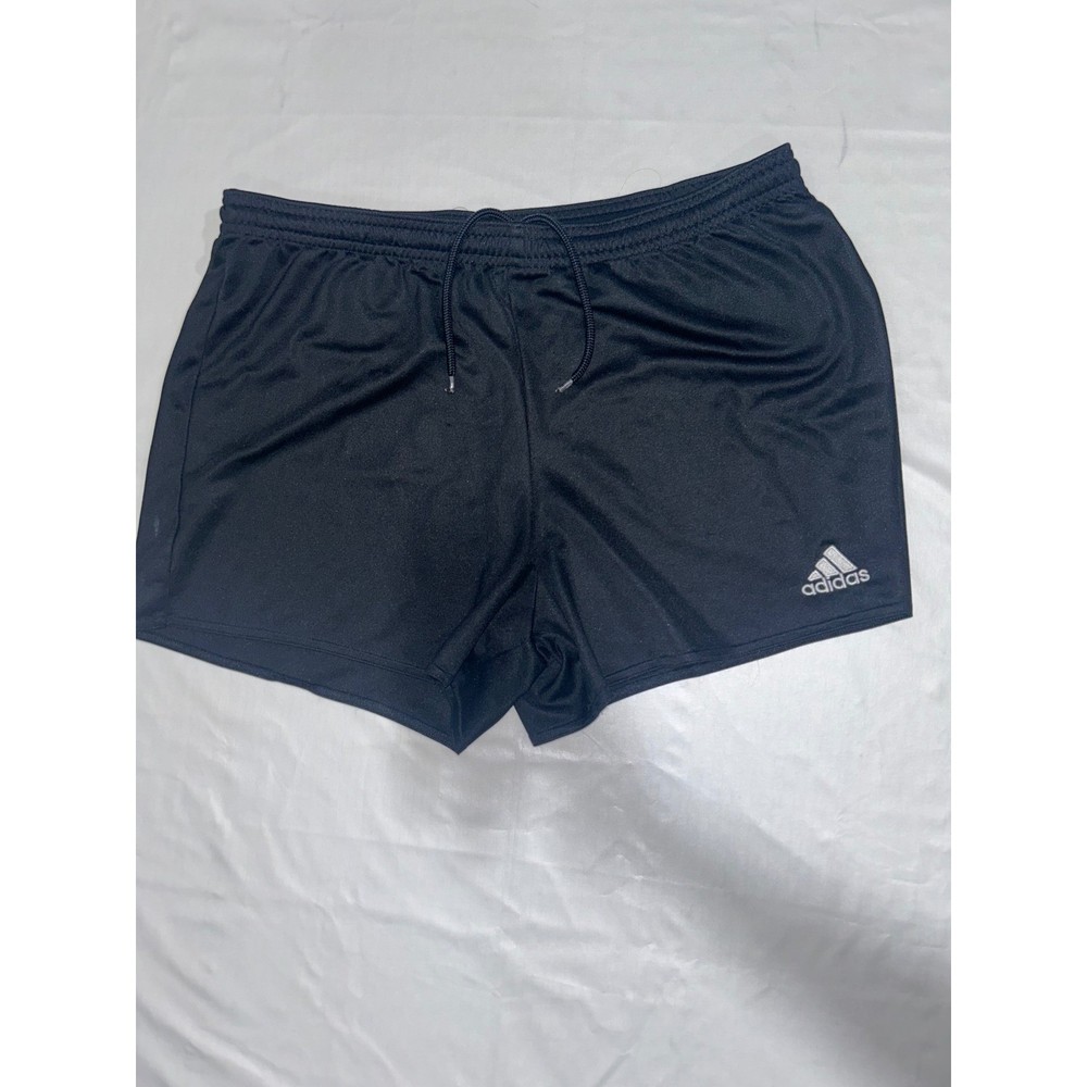 Adidas Climalite Athletic Shorts Black Running Soccer Gym Mens Medium