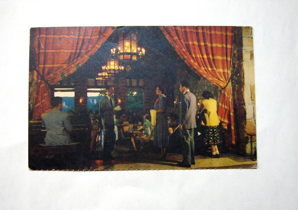 Vtg Linen Postcard 