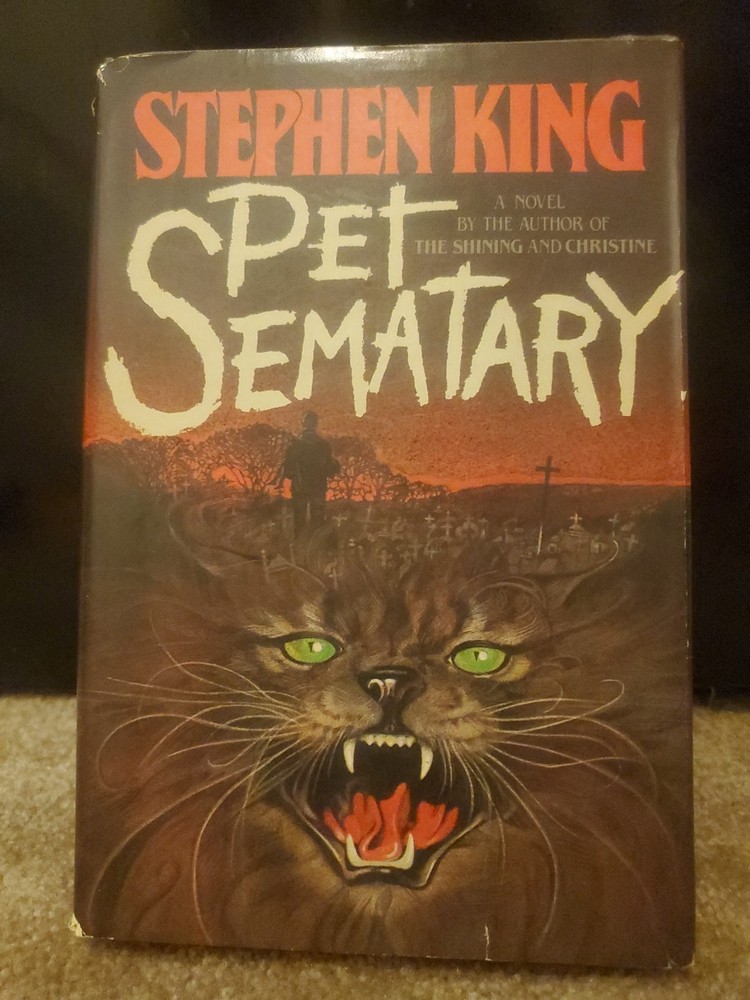 Stephen King Pet Sematary (1983) ⭐️ True First Edition, First Printing