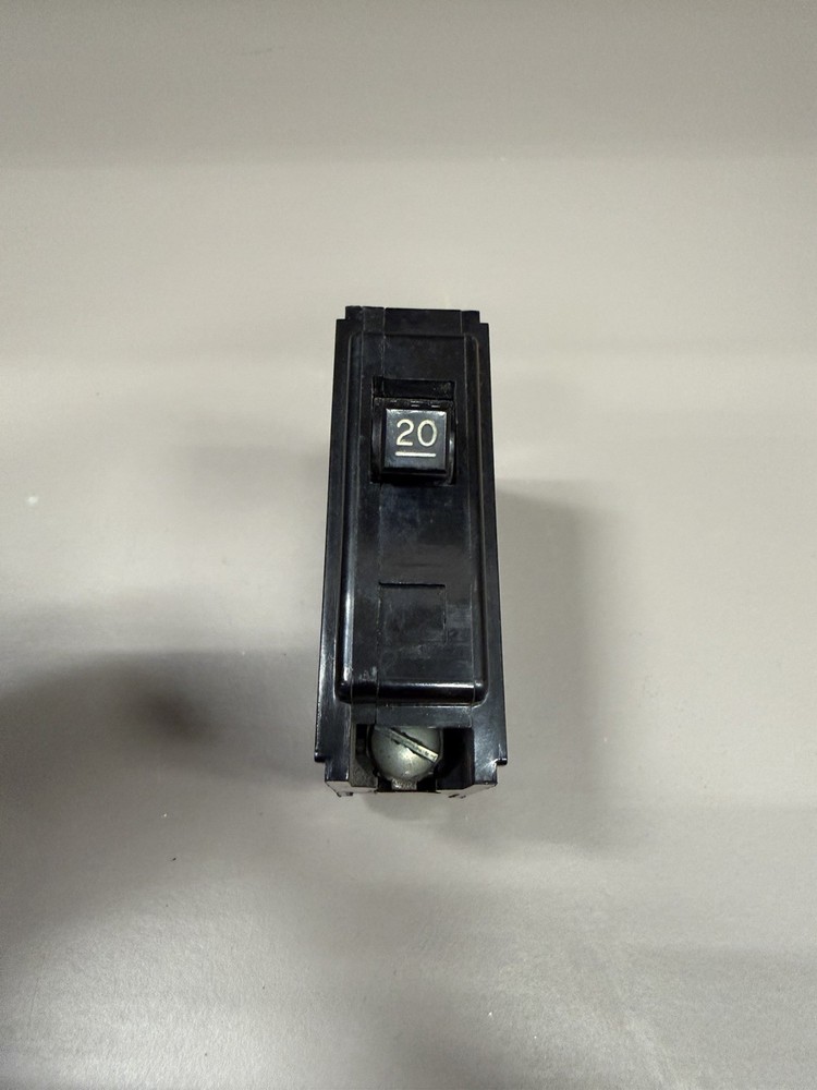 Westinghouse BA120 Circuit Breaker 20A 240V 1P BA 20 Amp 1 Pole Bolt On Used