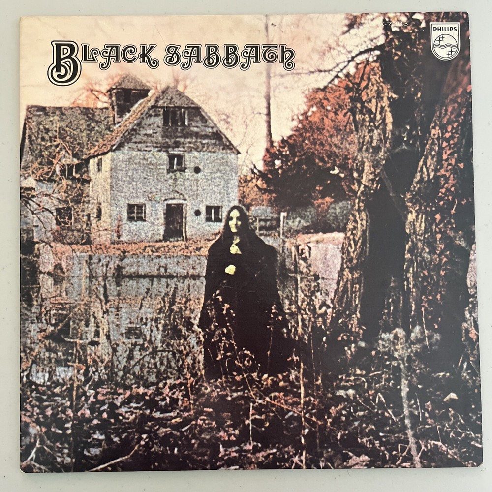 BLACK SABBATH ST 1970 (SFX-7203) INITIAL FIRST JAPAN RELEASE, INSERT LP