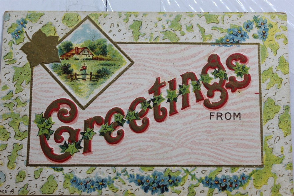 Greetings From Postcard Old Vintage Card View Standard Souvenir Postal Post PC