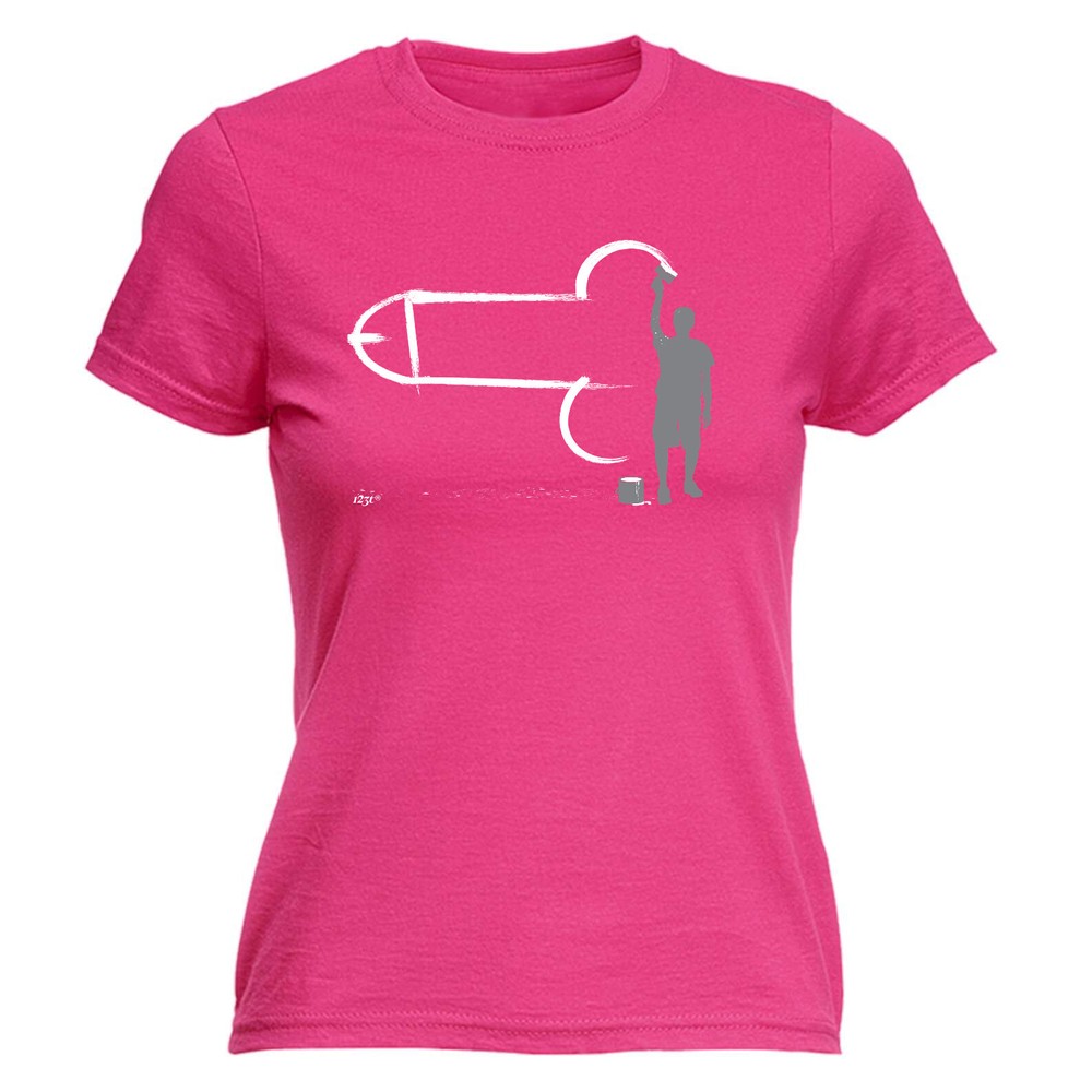 Childish Decorator Painter - Womens T Shirt Funny T-Shirt Novelty gift tshirt