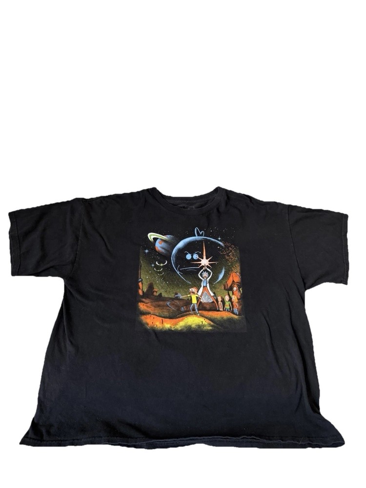Rick And Morty Star Wars : A  New Hope T-shirtBlack Size 2XL