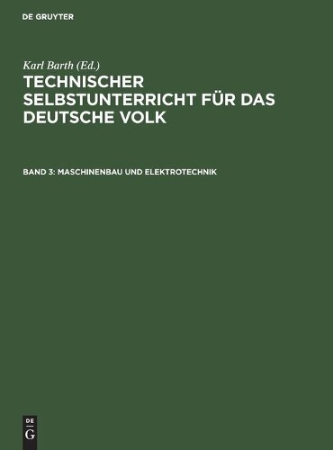 Maschinenbau Und Elektrotechnik (Hardback)