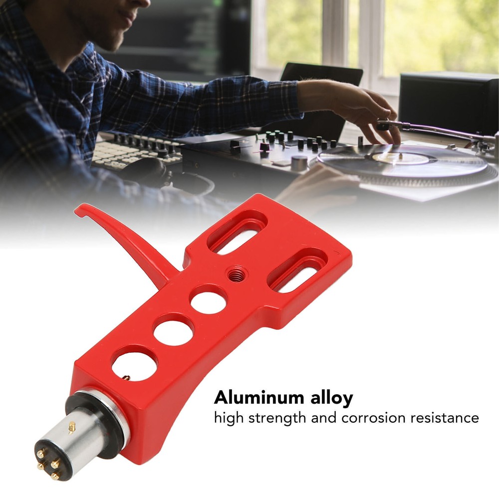 Turntable Cartridge Headshell Aluminum Alloy High Strength LP Vinyl Stylus Needl