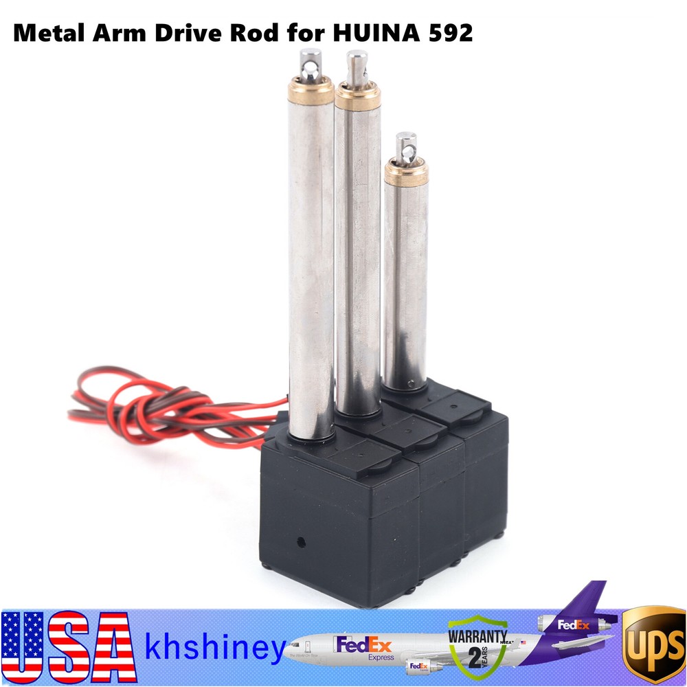 3 pcs Upgrade Metal Arm Driving Servo Accessory for HUINA 592 1:14 1592 New