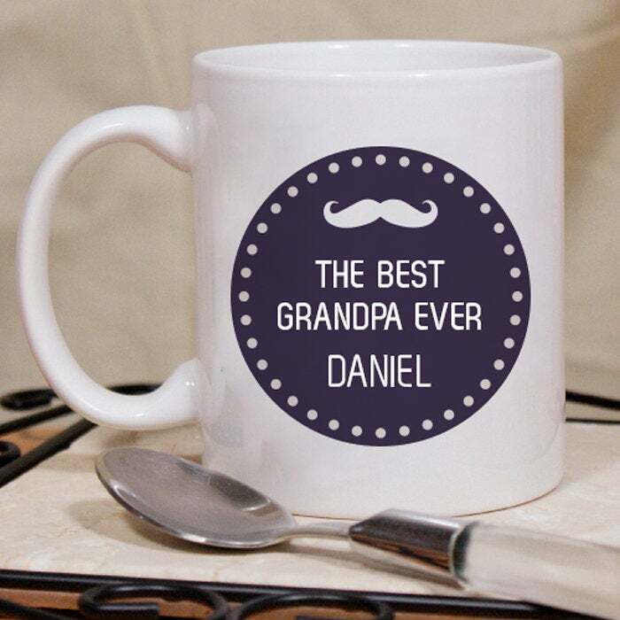 Personalized Grandpa Mug The Best Grandpa Ever Mug Grandpa Coffee Mug Gift From