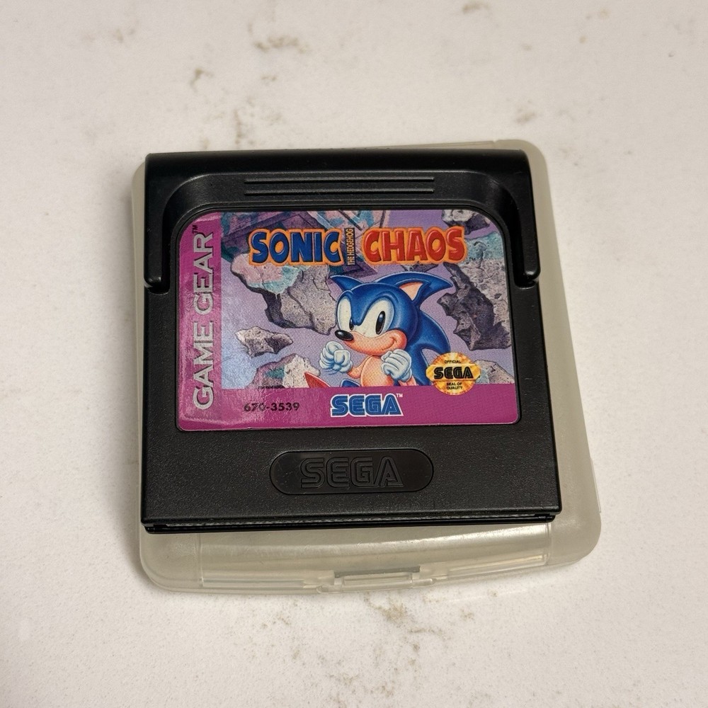 Sonic The Hedgehog Chaos Video Game - Sega Game Gear