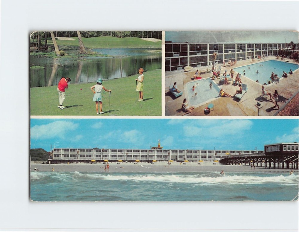 Postcard Scenes & Views Holiday Inn North Myrtle Beach South Carolina USA