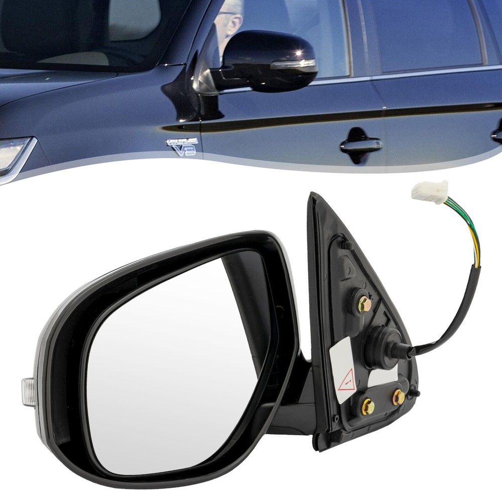 2014-19 Mitsubishi Outlander LH Driver Side Rearview Mirror Replacement