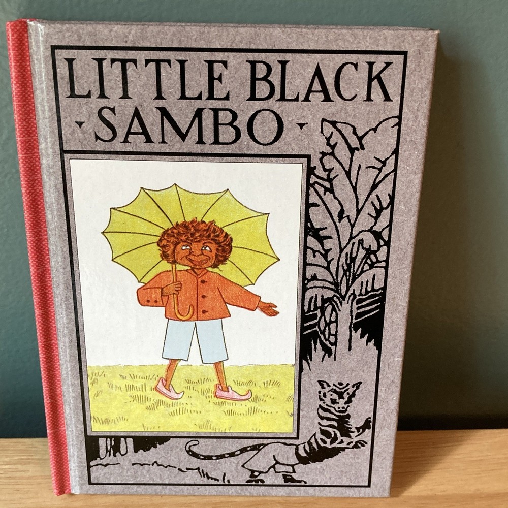 Little Black Sambo by Helen Bannerman Applewood Books 1996 Fuzzy Book Reprint