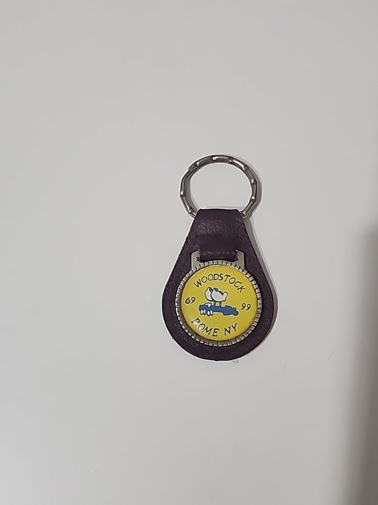 WOODSTOCK 1999 Rare Vintage Limited Keychain Rome NY 69-99 MINT Condition