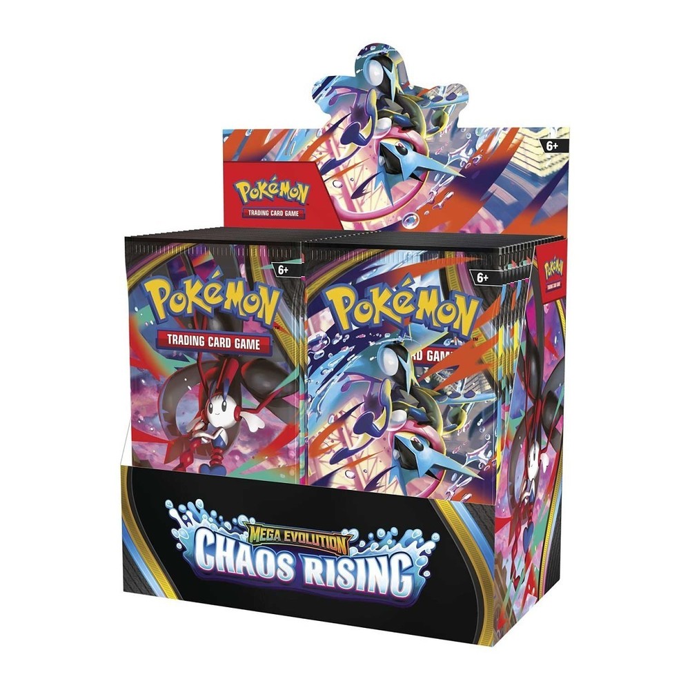 Pokémon TCG Mega Evolution Chaos Rising BOOSTER DISPLAY BOX (36 Packs) PRESALE