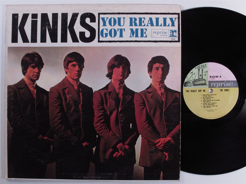 KINKS You Really Got Me REPRISE LP mono d