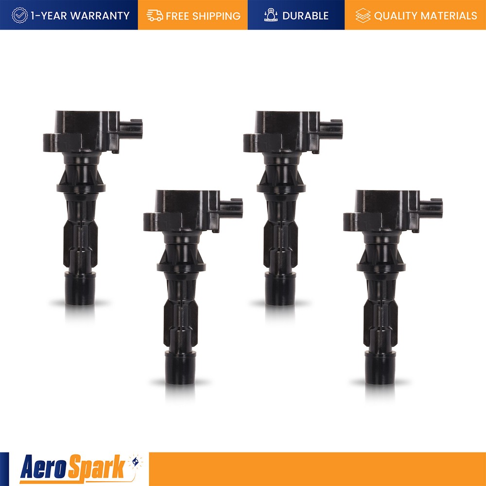 4pcs Ignition Coil Pack for Mazda CX-7 2007-2012 2.3L 2010-2012 2.5L l4 UF540