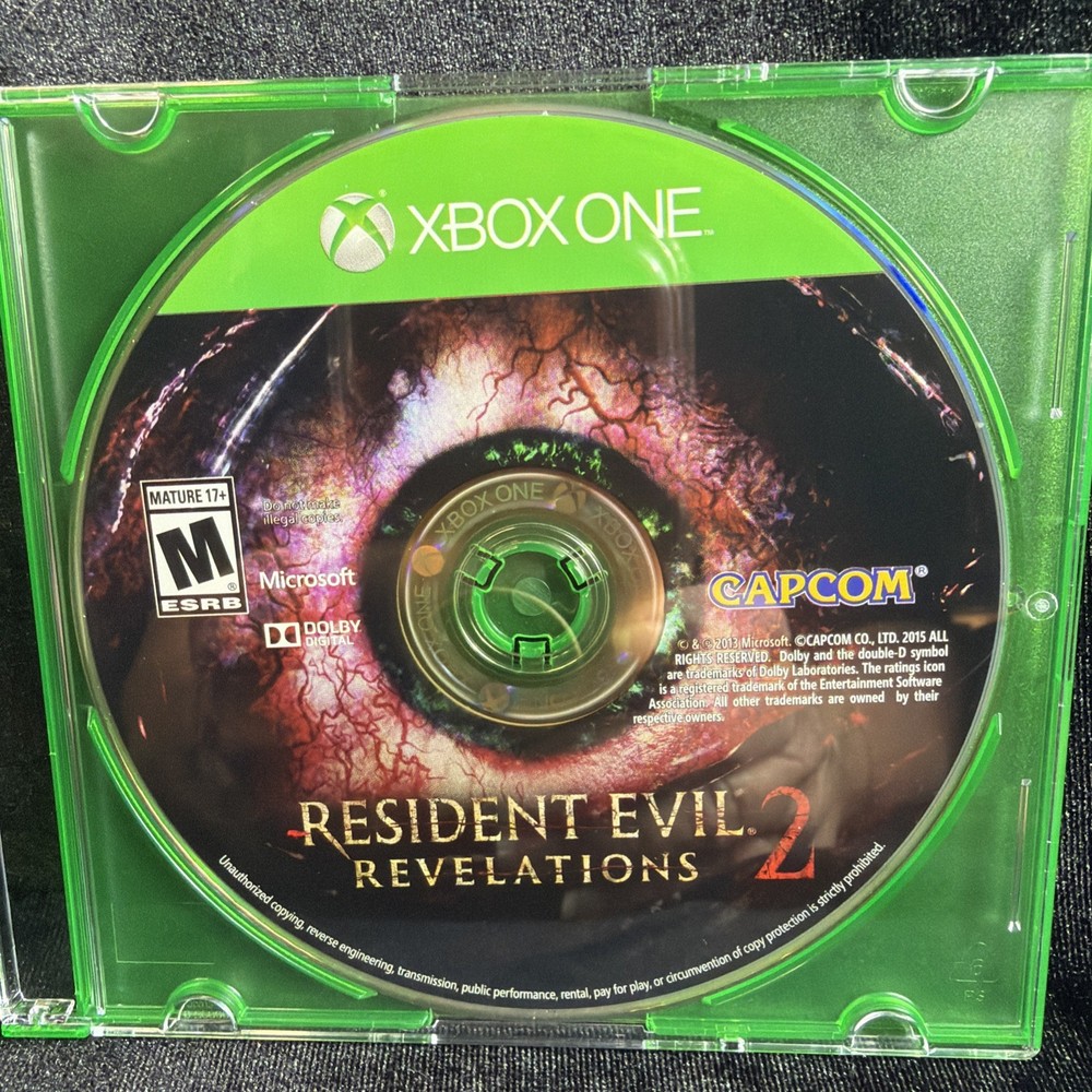 Resident Evil Revelations 2 (Microsoft Xbox One, 2015) Disc Only Tested