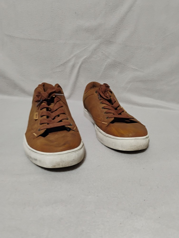 Levis Shoes Mens Size 12 Brown 501 Casual Comfort Synthetic Sneakers 5188890311