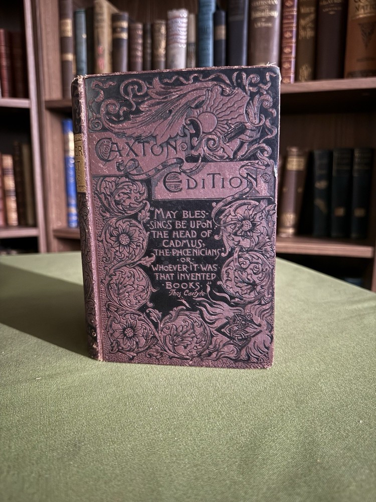 Antique Oliver Twist Charles Dickens Caxton Edition Belford Clarke Hardcover