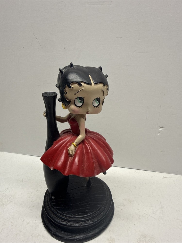 Betty Boop Figurine Vase  Damaged
