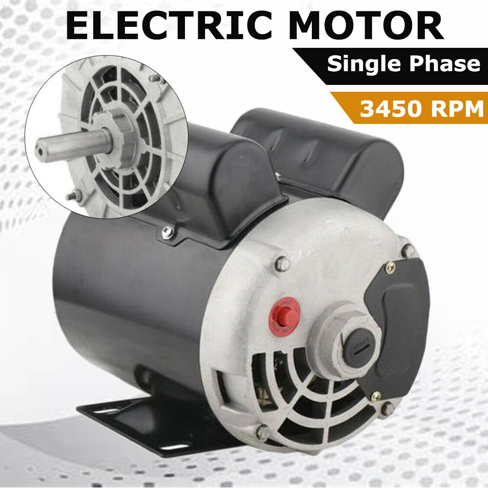 SPL Air Compressor Electric Motor 56 Frame 3450 RPM 5/8