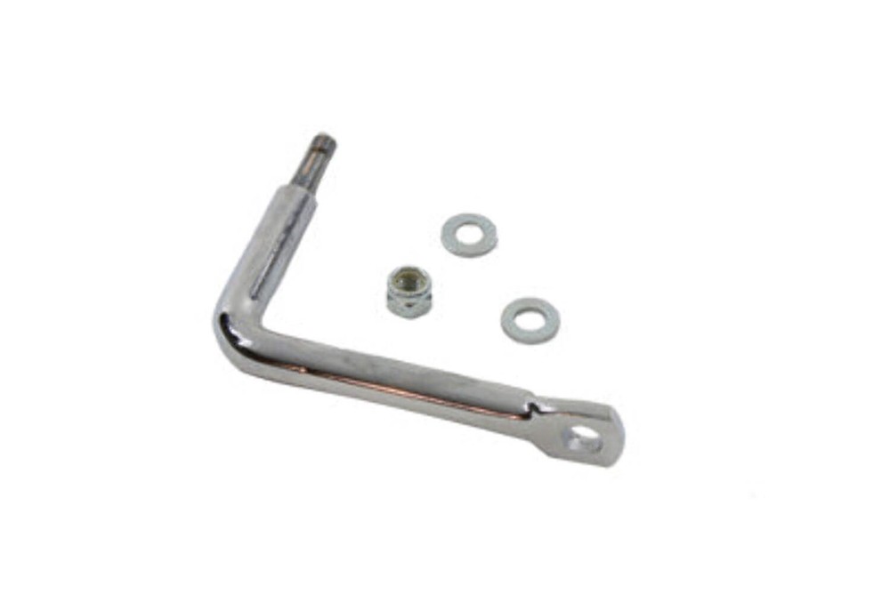 Chrome Oil Filter Canister Bracket for Harley FL Swingarm 1958–1964 – Replaces O