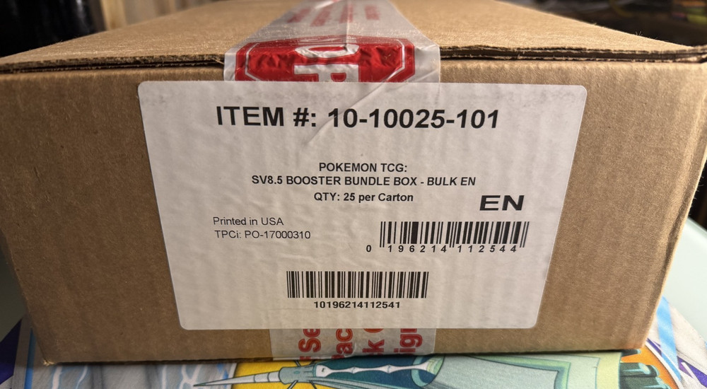 Pokemon TCG Prismatic Evolutions 25 Box Booster Bundle Case Factory Sealed
