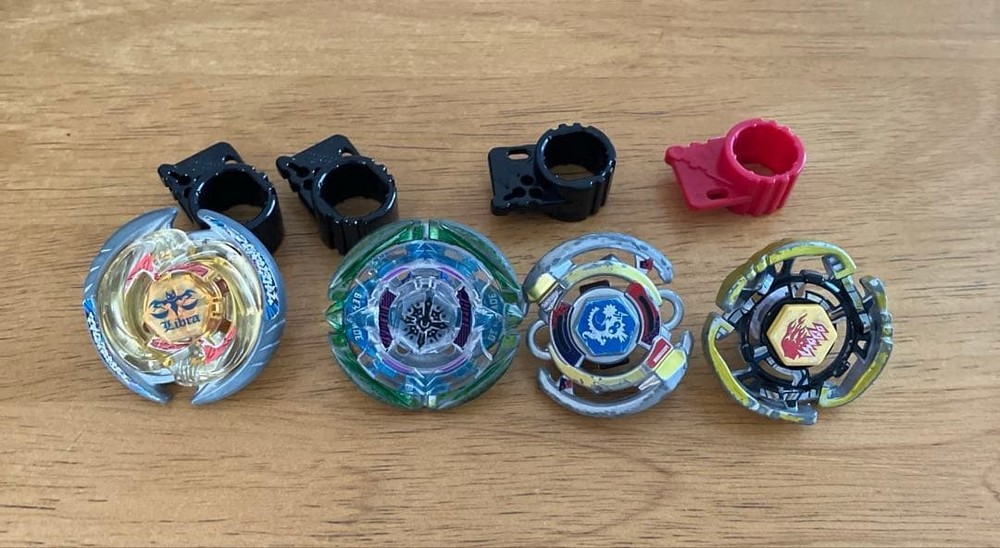 metal fight beyblade set of 4 #e007b5