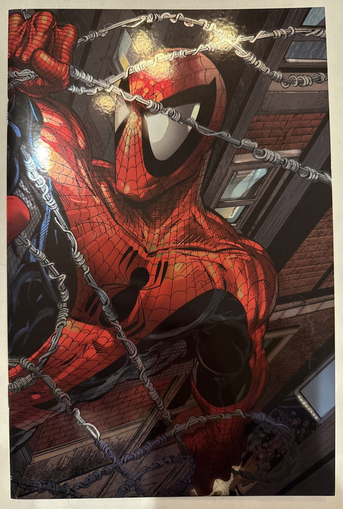 Spider-Man # 1 - Todd McFarlane Panini Mexico WRAPAROUND FOIL Ltd 1000 • NM/M