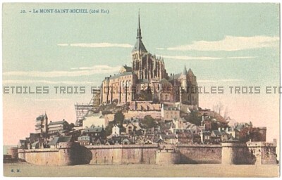 Mont Saint-Michel Around 1900 Postcard