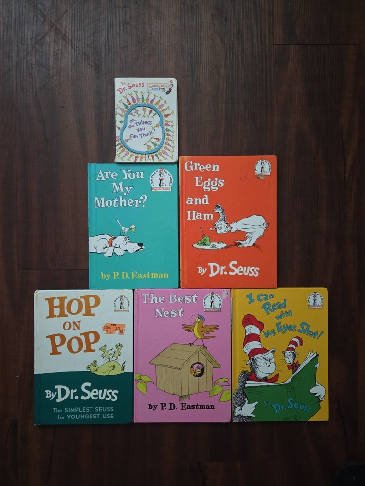 Dr. Seuss's Vintage Children's Book Lot Of 6