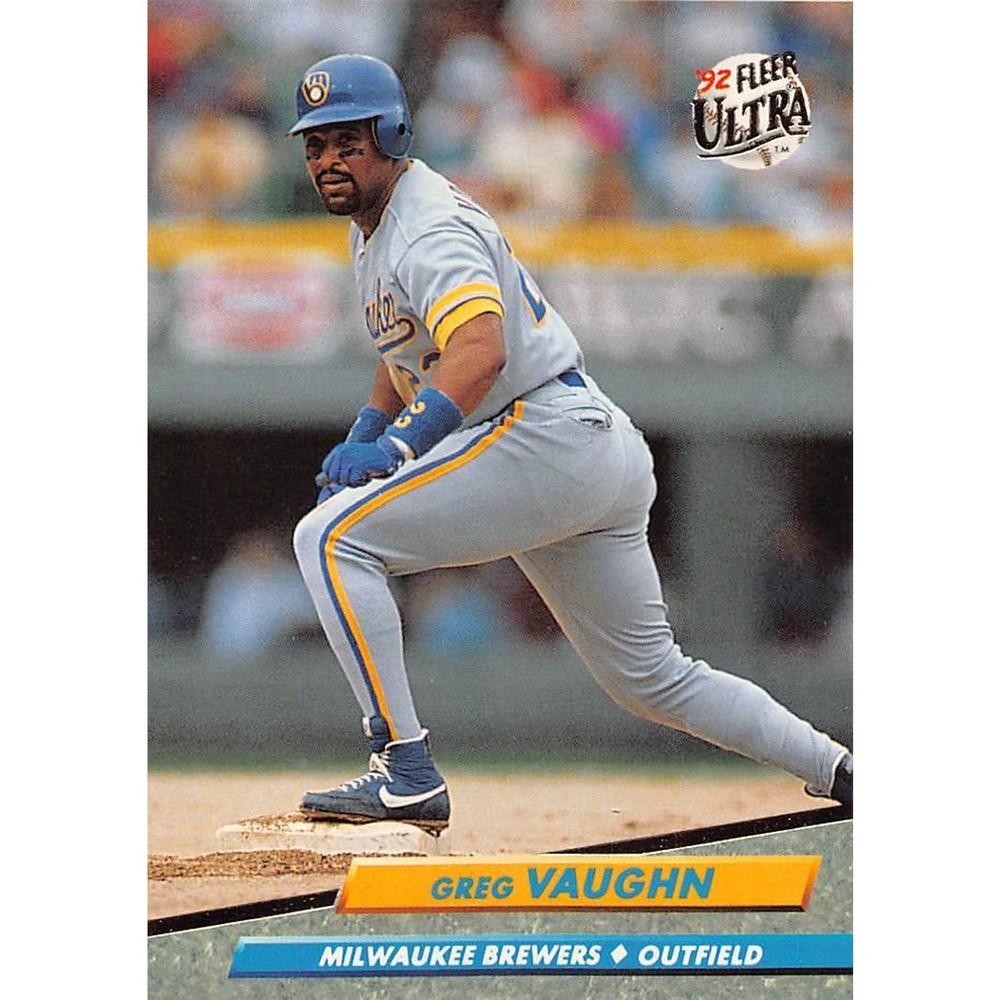 1992 Ultra #86 Greg Vaughn