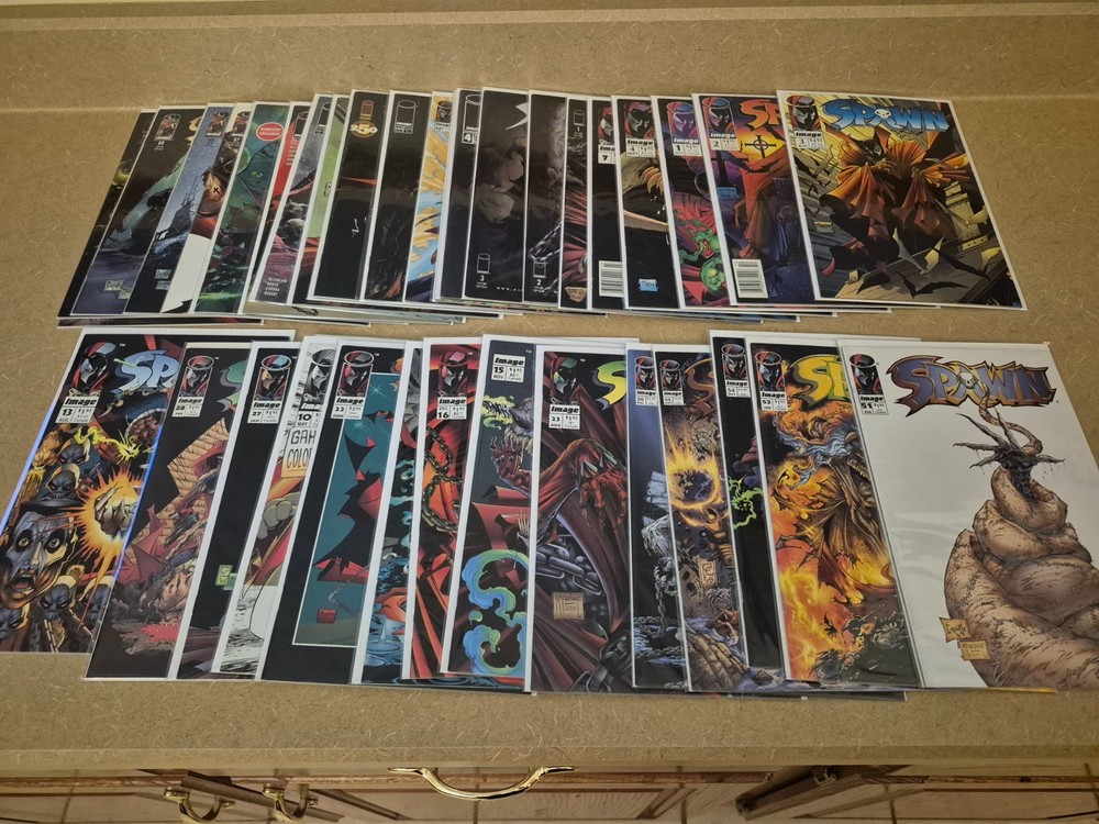 Spawn comic book lot NEWSTAND