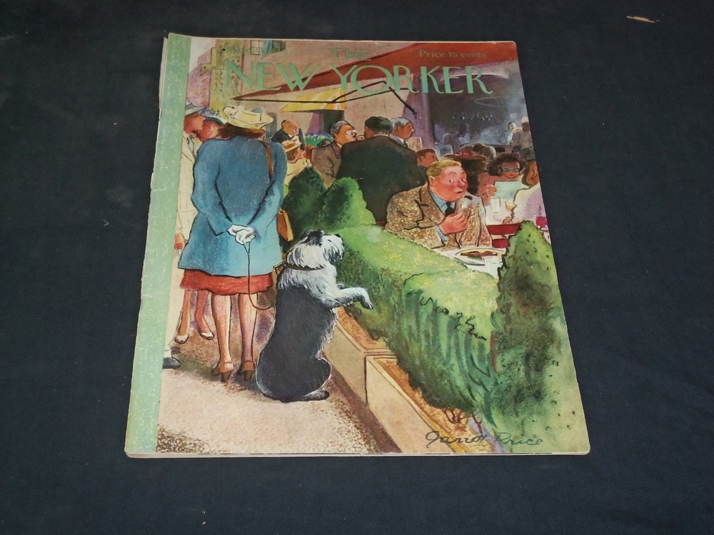 1946 August 17 The New Yorker Magazine - Illustrated Cover - Ny 176