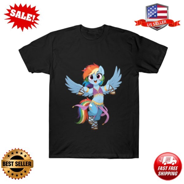 My Little Pony Bellydancer Pony Rainbow Dash T-Shirt
