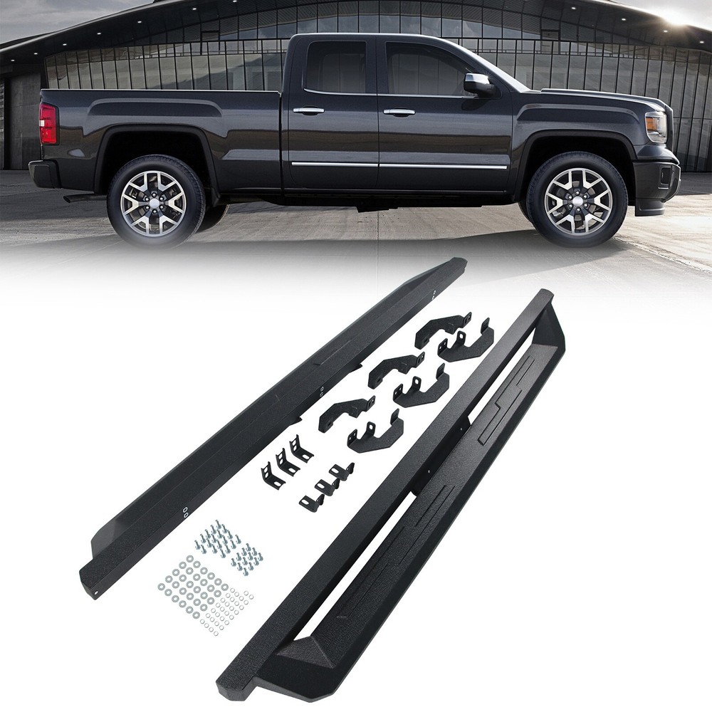 Running Boards for 2019-23 Silverado/Sierra 1500 Double Cab 20-24 2500HD 3500HD