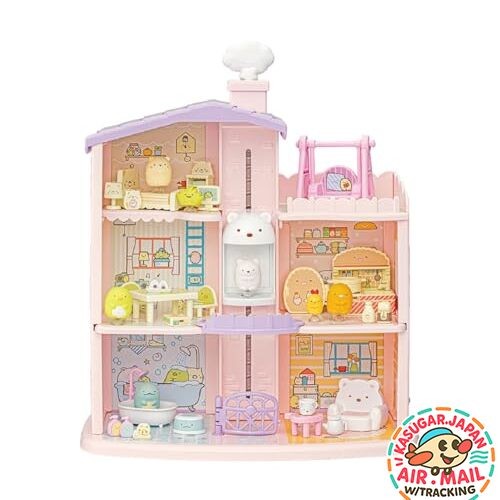 Sumikko Gurashi Shirokuma Elevator 3-Story House Playset TAKARA TOMY fm Japan