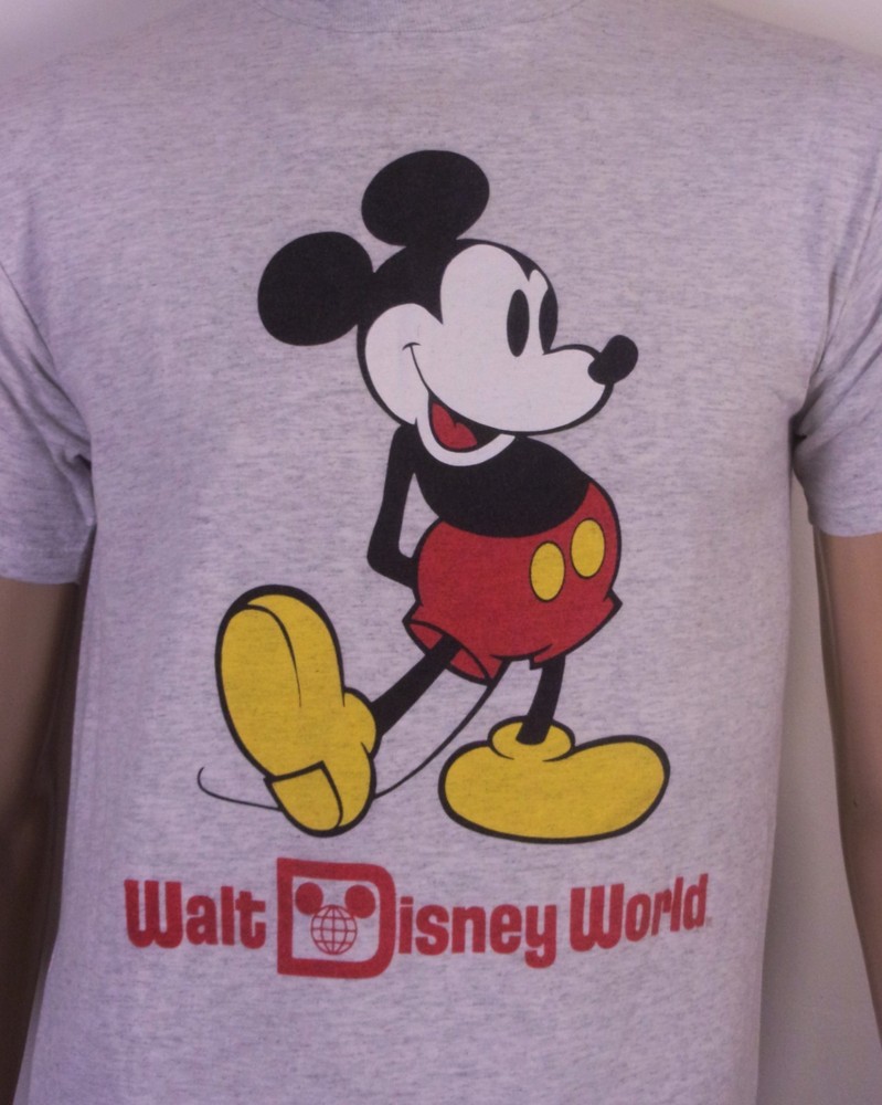 vintage 80s 90s Walt Disney World Classic Mickey Mouse T-Shirt USA sz M