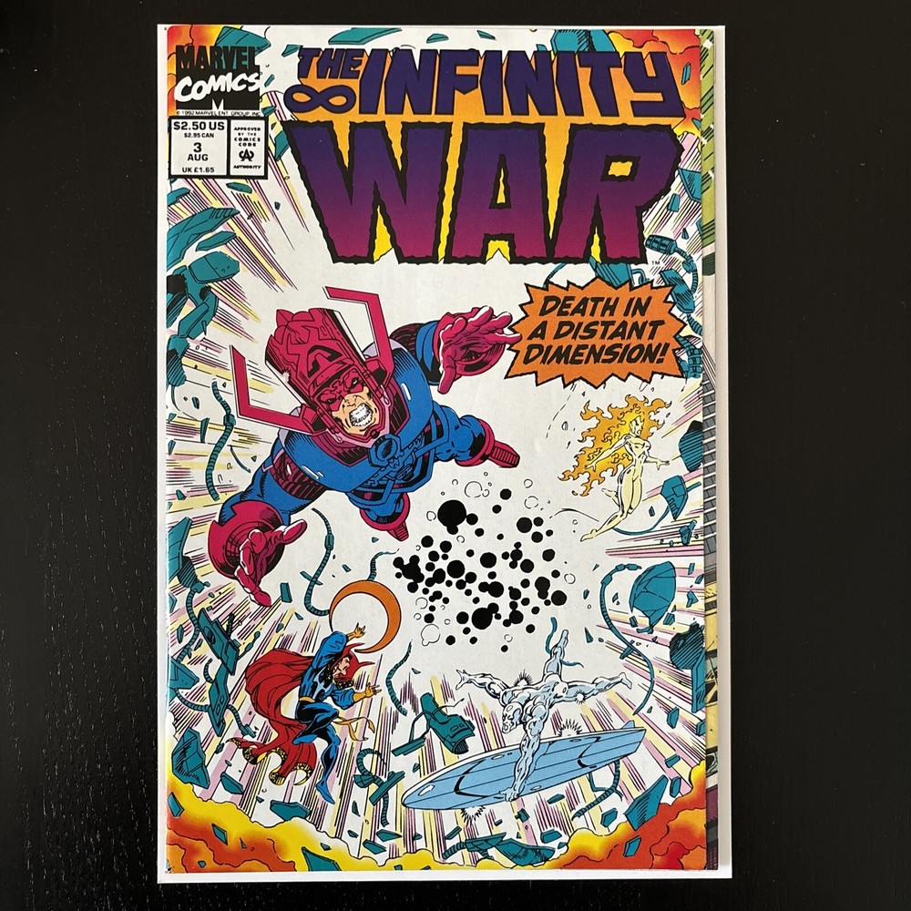 INFINITY WAR #3 MARVEL COMIC BOOK Silver Surfer Thanos Dr. Doom Galactus - NM
