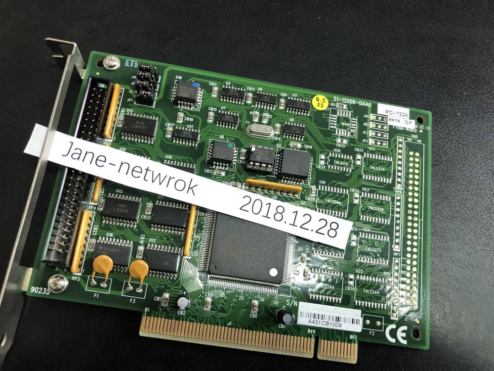 1PCS USED PCI-7224 via DHL or Fedex fast shipping