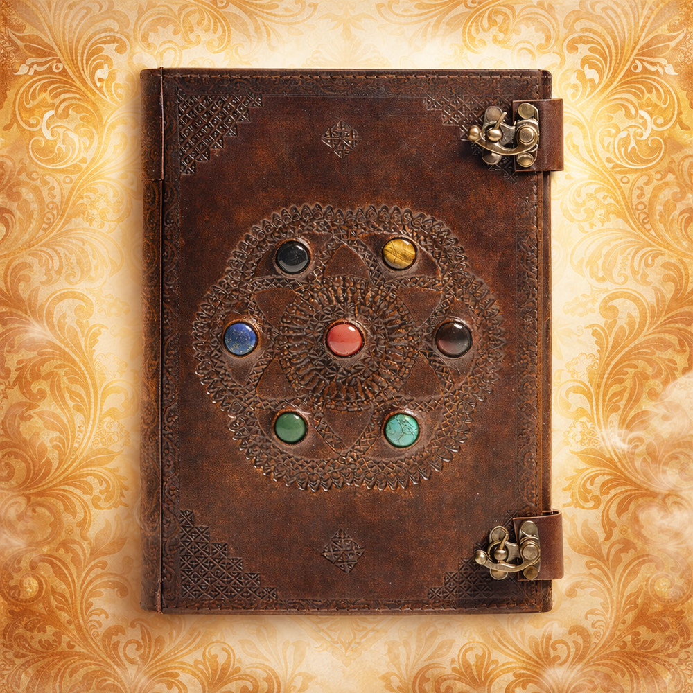 Leather Journal Handmade 7x10