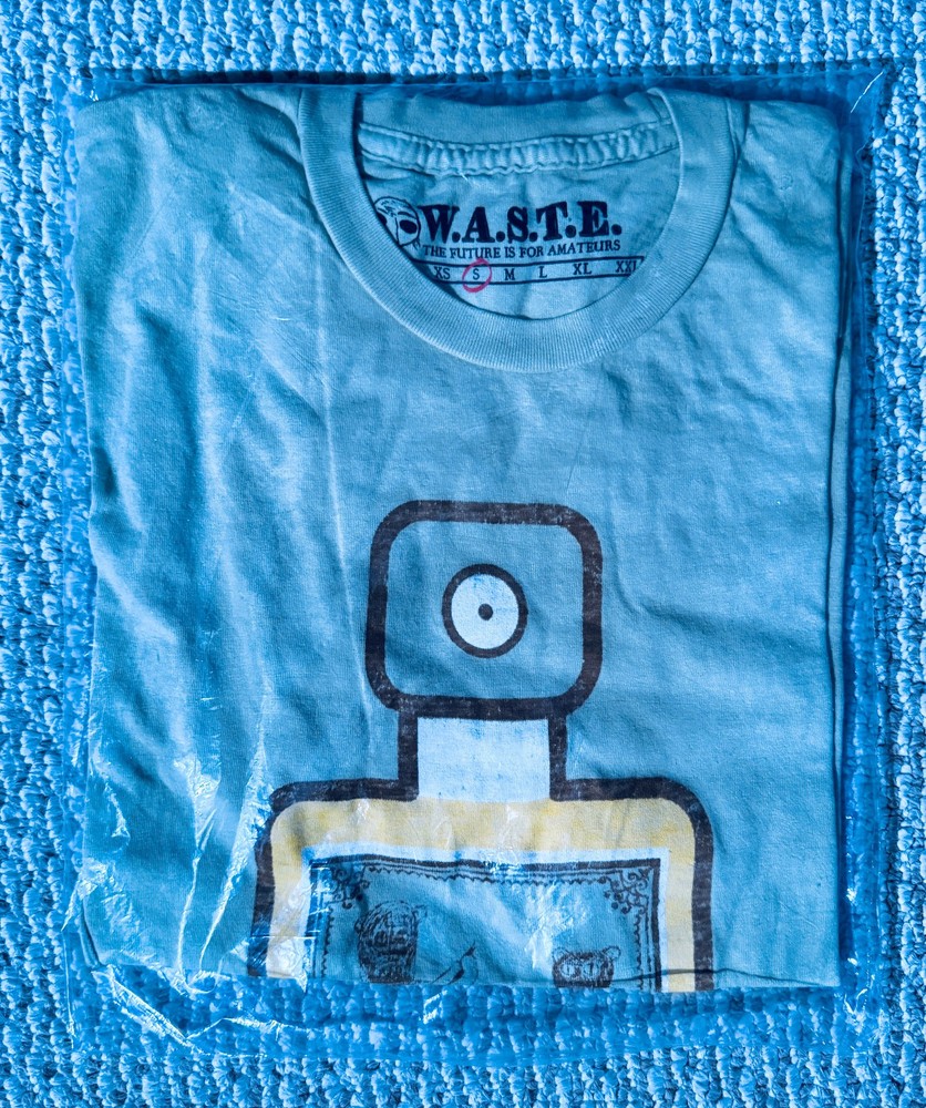 NEW-Radiohead tour WASTE You Have Such An Aura Dahling Glamor Fragrance T Shirt