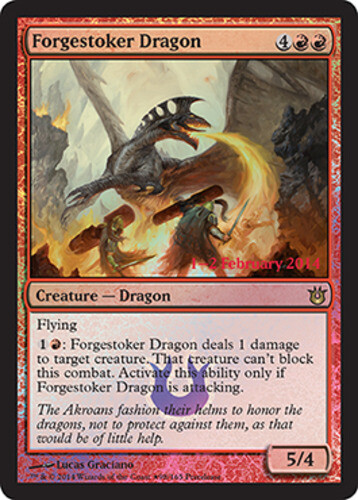 Pre-Release Promos - Forgestoker Dragon - Foil - Prerelease Promo
